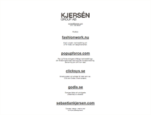 Tablet Screenshot of kjersen.com